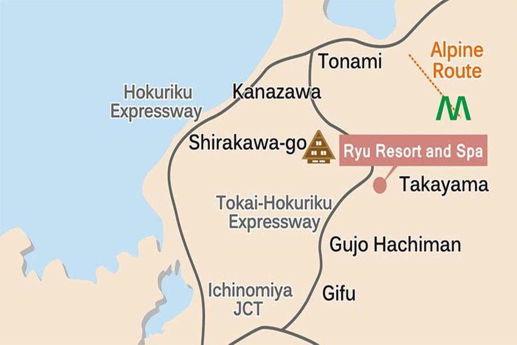 Hotel Ryu Resort And Spa Takayama  Luaran gambar